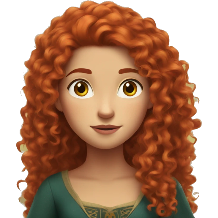 Merida grown up emoji