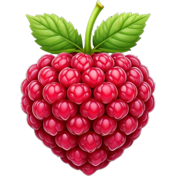Raspberry emoji