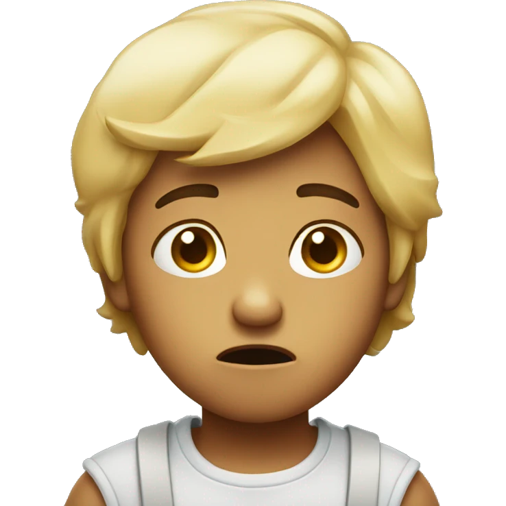 confused cute face emoji