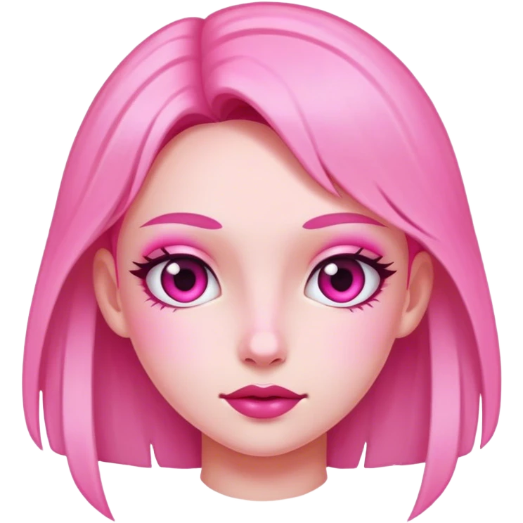 Pink girl  emoji