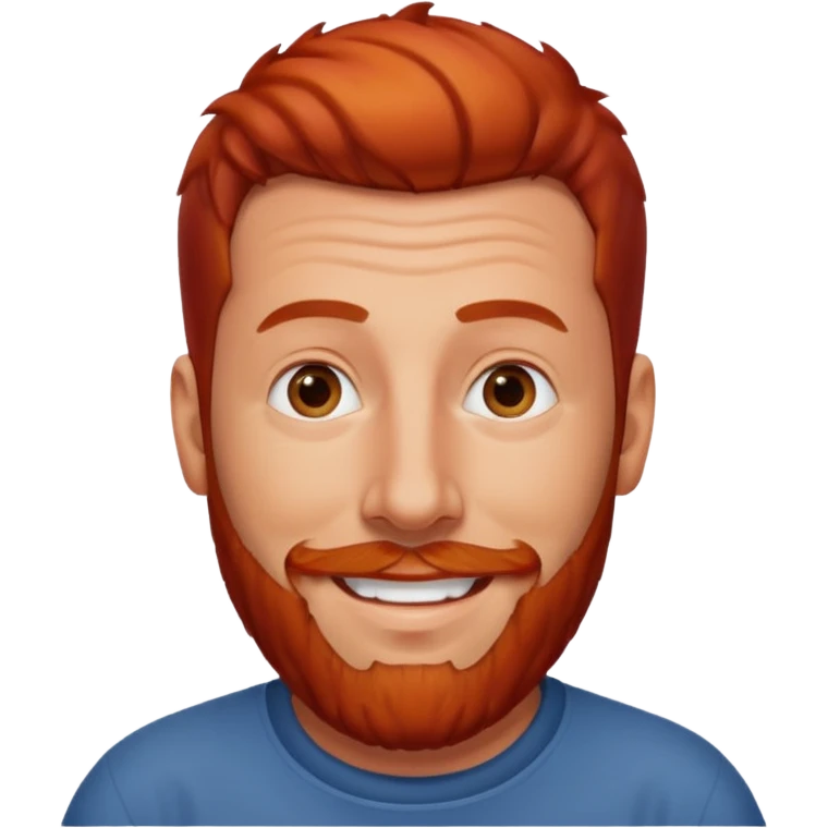 Adam Sandler red beard emoji