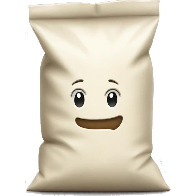 Bag of flour emoji
