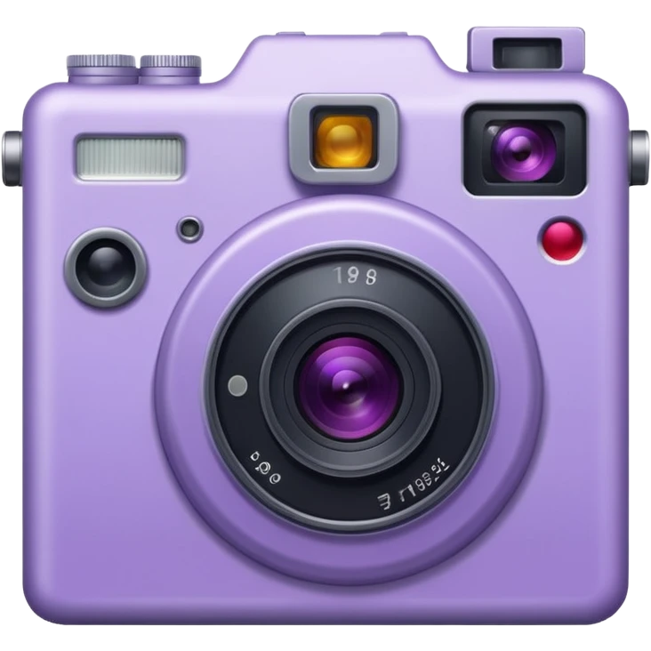  Light Purple camera emoji