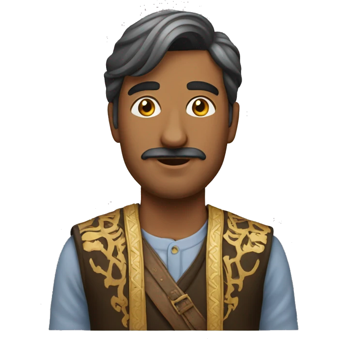 Men with rajesthan emoji