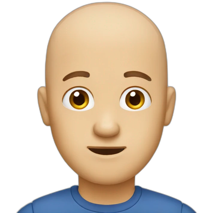 Baldness emoji