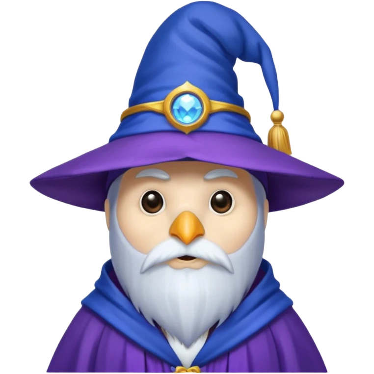 Penguin Wizard emoji