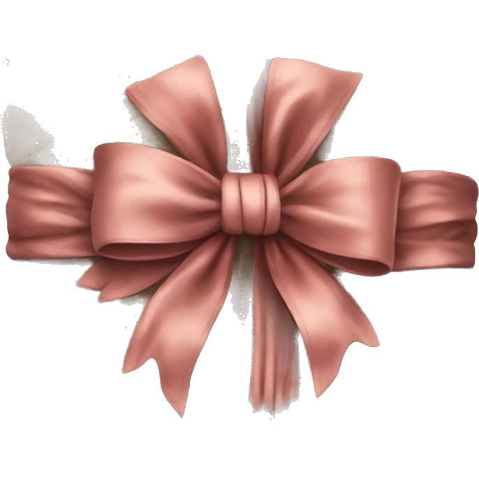 Realistic blankets neatly folded with a bow emoji