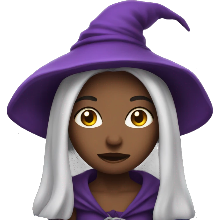 Witch in love emoji