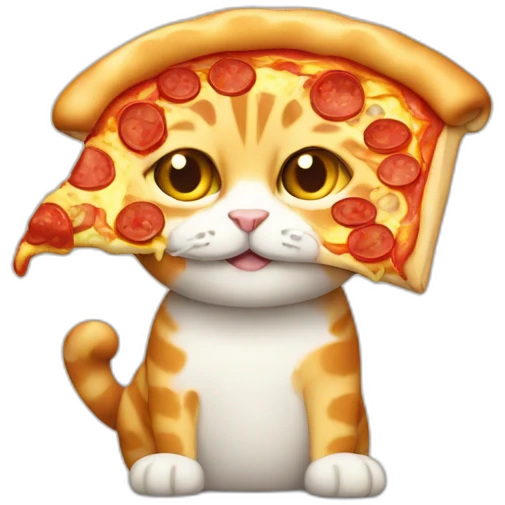 pizza cat emoji