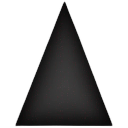 Triangle noir emoji