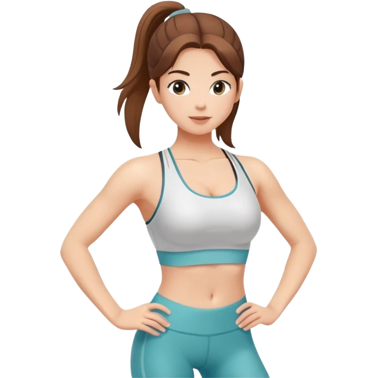pilates girl emoji