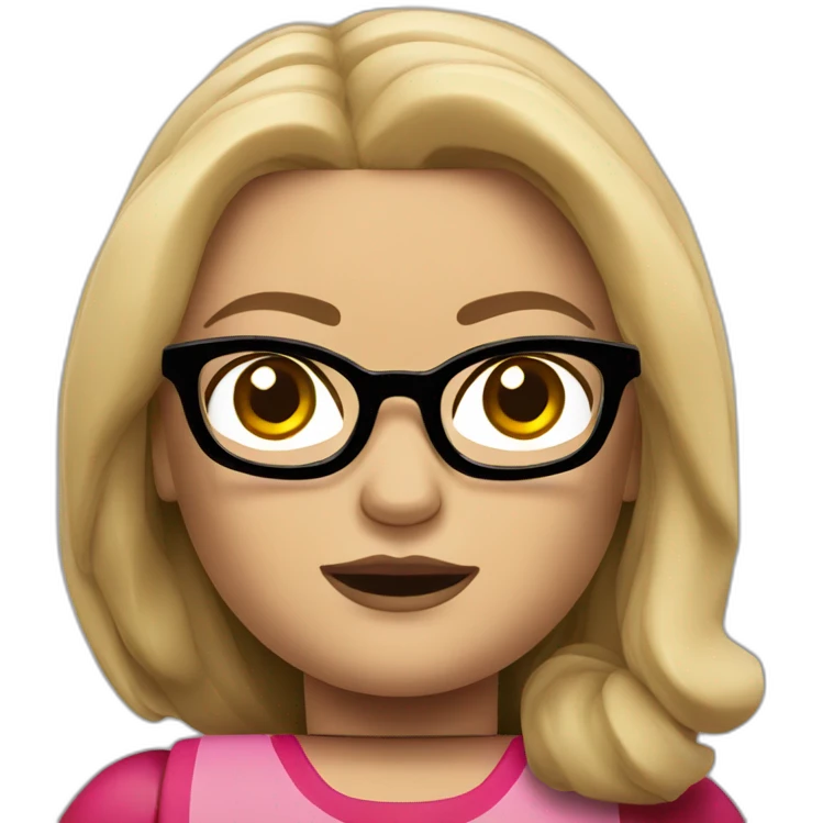 lego head girl emoji