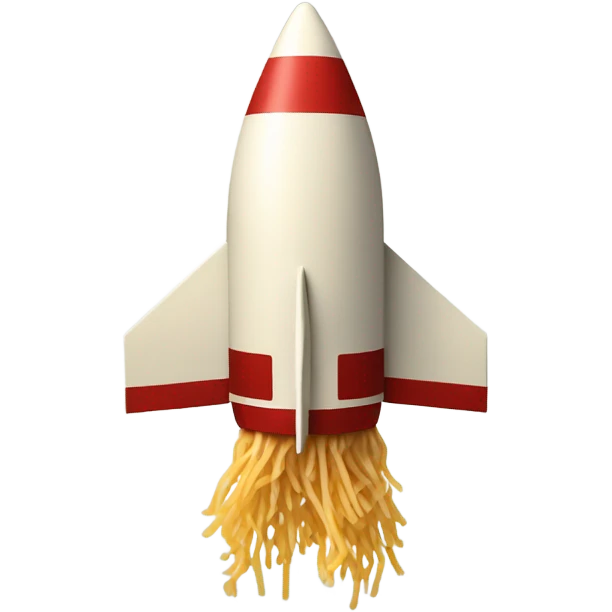 Spaghetti rocket  emoji
