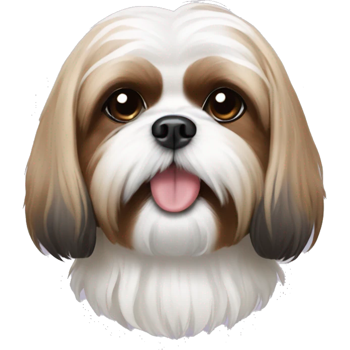 Dog shih tzu emoji