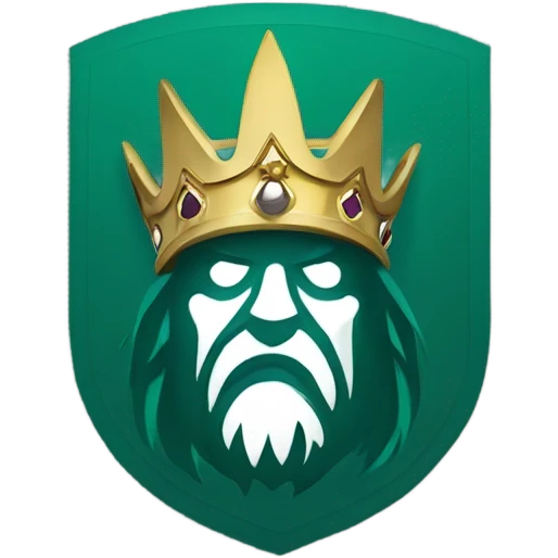 Philly eagles with king crown emoji