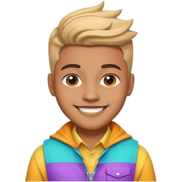 a creative clothing maker profile picture  emoji