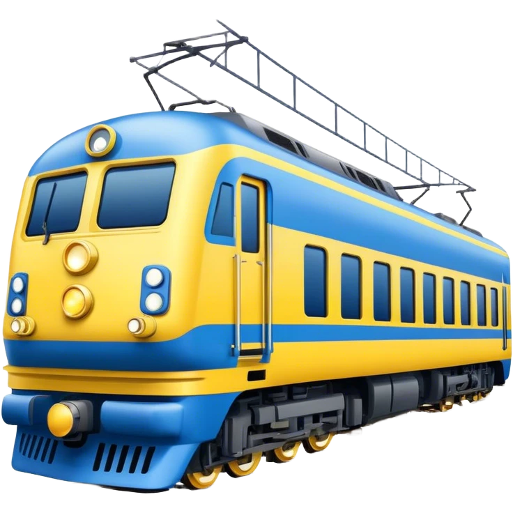 Passenger Train - New Intercity Fleet (Mariyung) (Model Year: 2023) (Iconic Colour: Blue and yellow) emoji