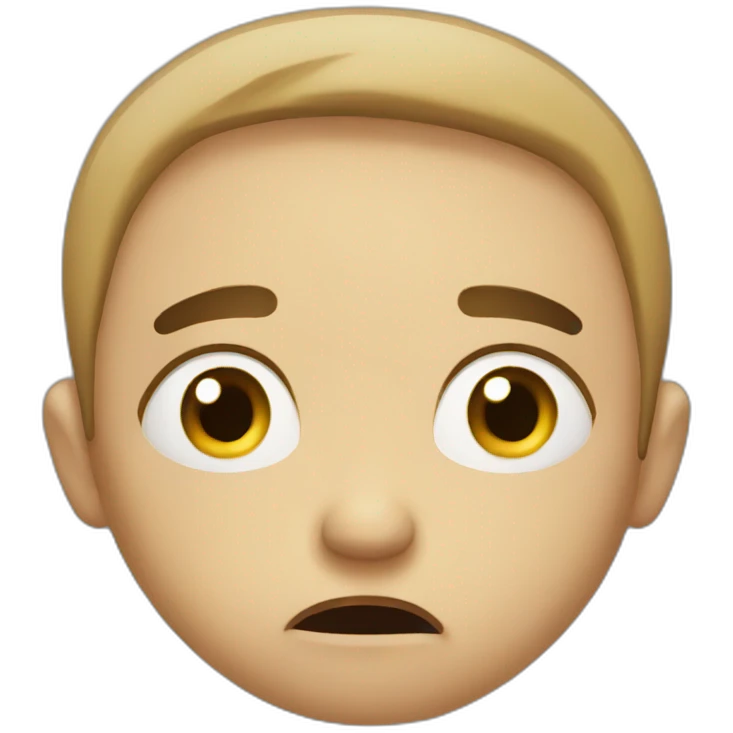 Sad cry emoji