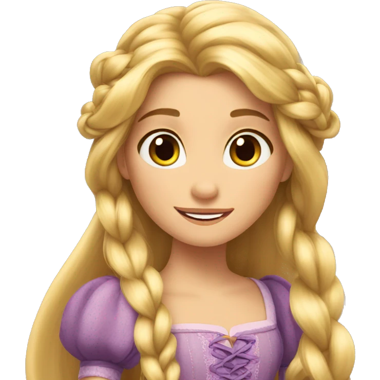 Rapunzel emoji