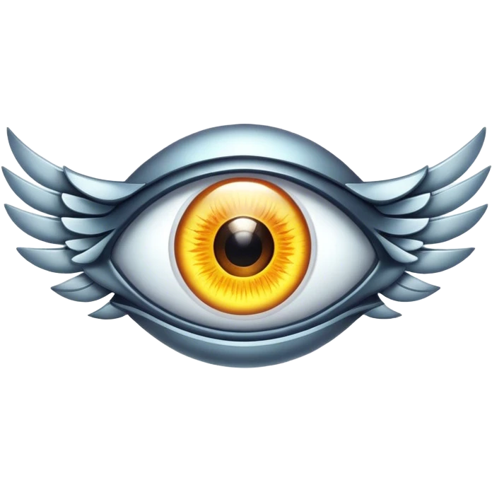 eye with six wings emoji