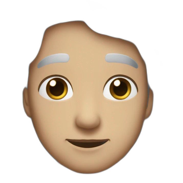 Lever les yeux au ciel en rigolant emoji