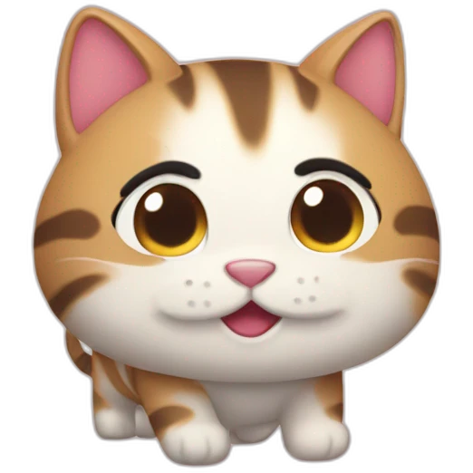 wiggly butt kitty emoji