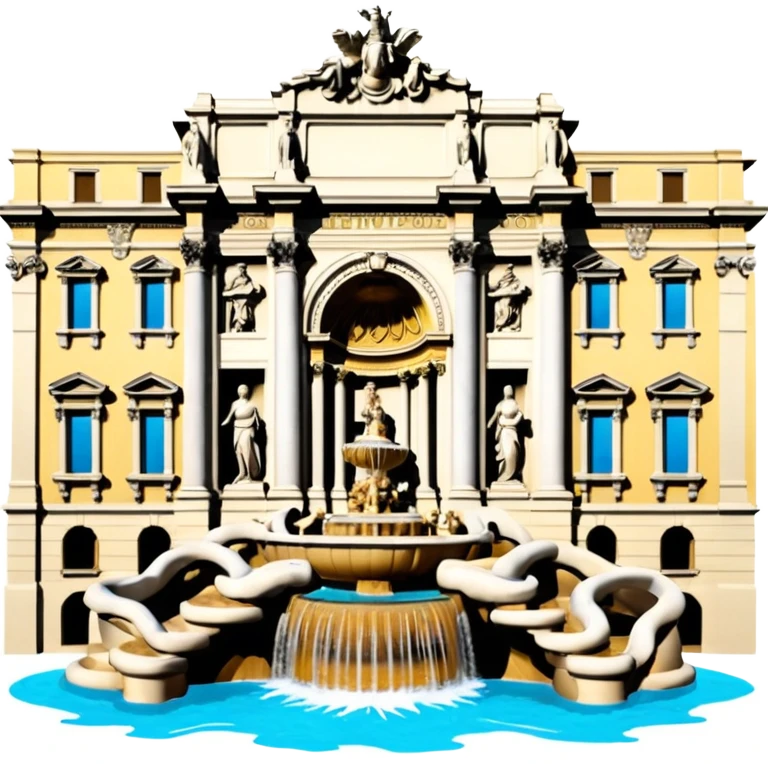 Trevi Fountain emoji