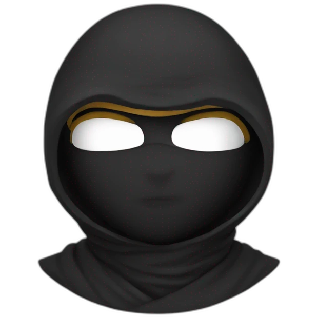 un chat ninja emoji