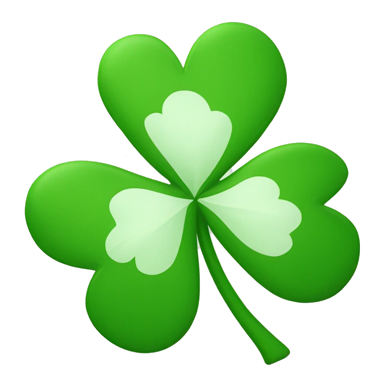 9 leaf clover emoji