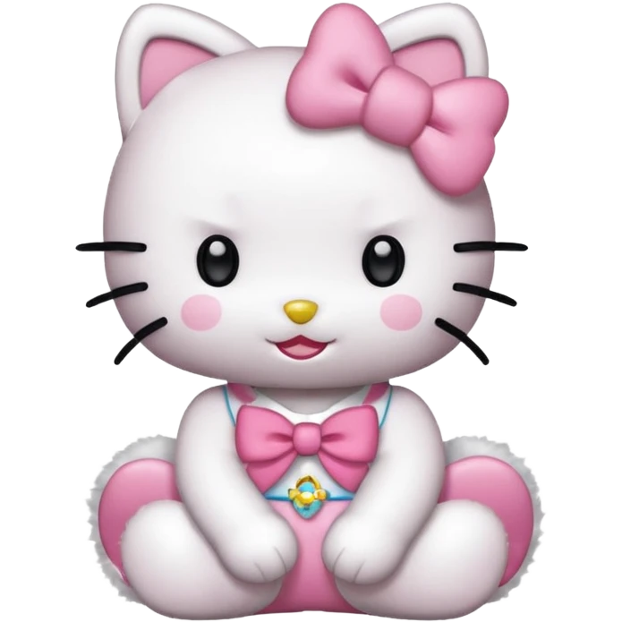 Hello kitty stady emoji