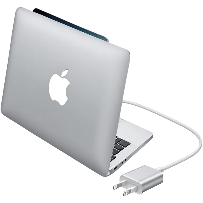 MacBook cargando emoji