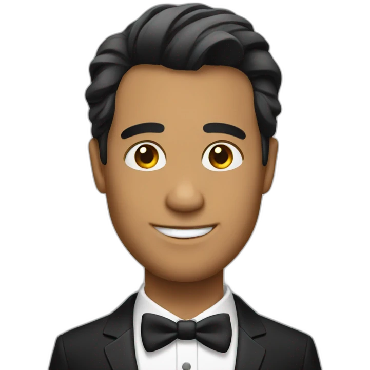 popular guy tux emoji