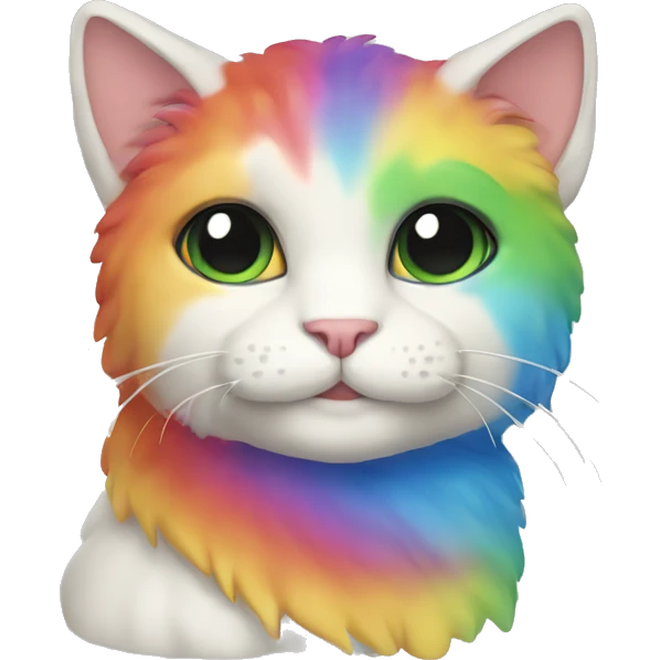 rainbow cat  emoji