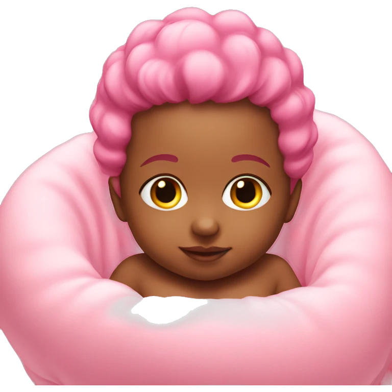 Heart pink baby emoji