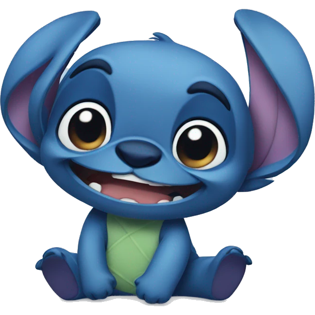 Stitch qui dort emoji