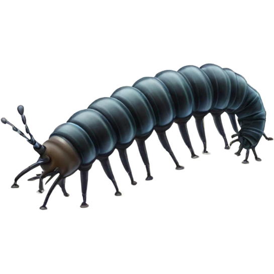 Millipede emoji