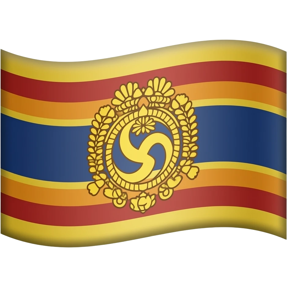 Maurya Empire swastik Flag logo emoji