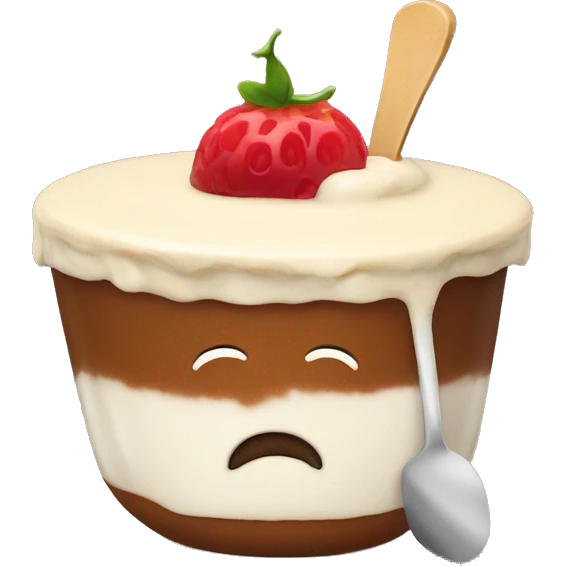 pudding with Wooangding emoji
