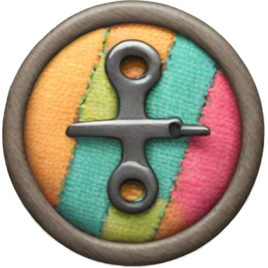 Sewing button  emoji