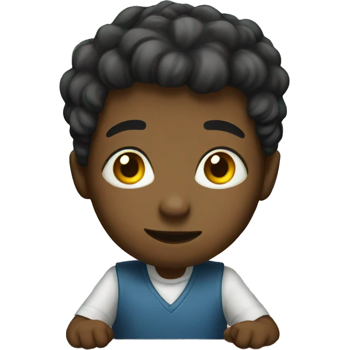 boy in school emoji