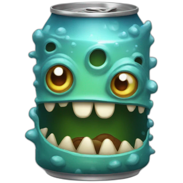 canette monster emoji