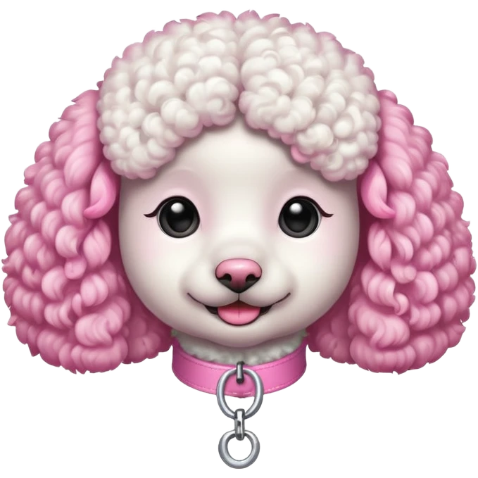 Poodle Rosa emoji