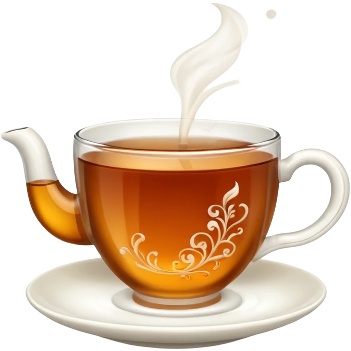 hot tea in a cup  emoji
