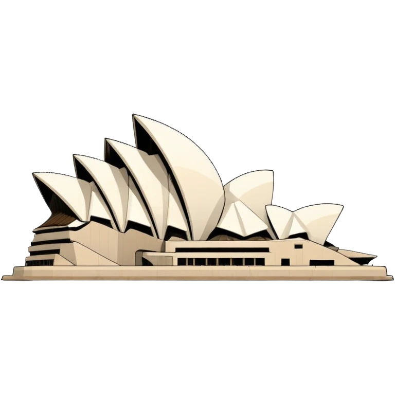 Sydney opera house emoji