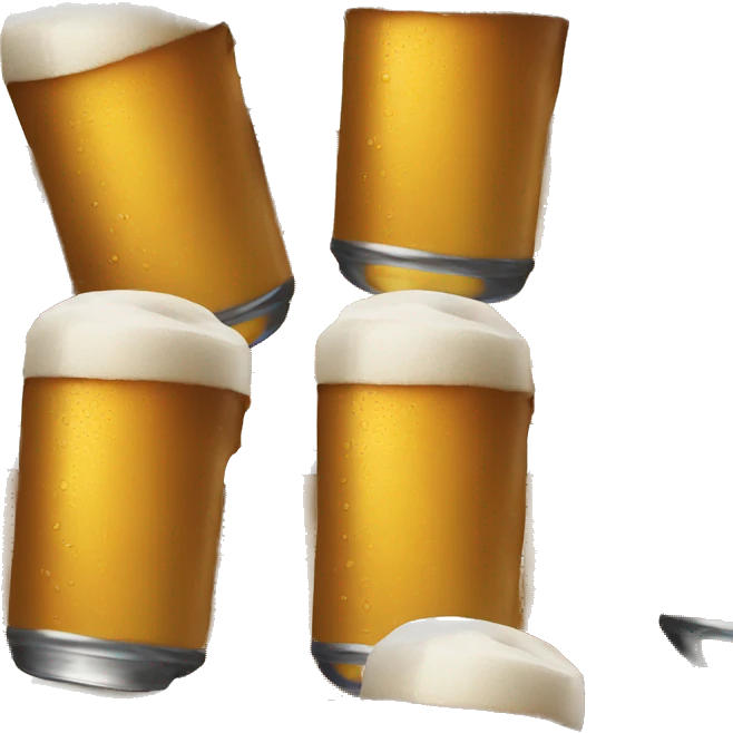 a six pack of beers emoji