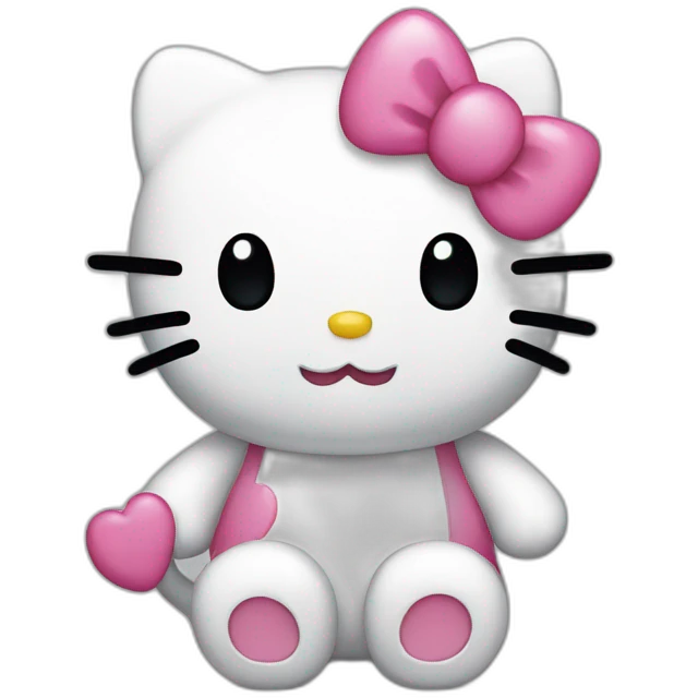 Hello kitty emoji