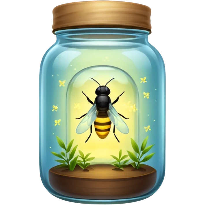 fireflies in a jar emoji