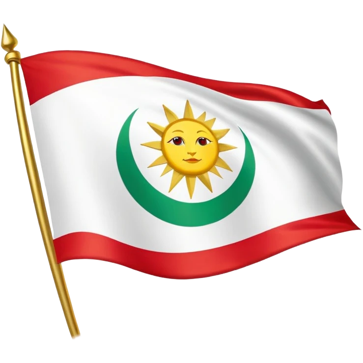 Kurdistan flagge emoji