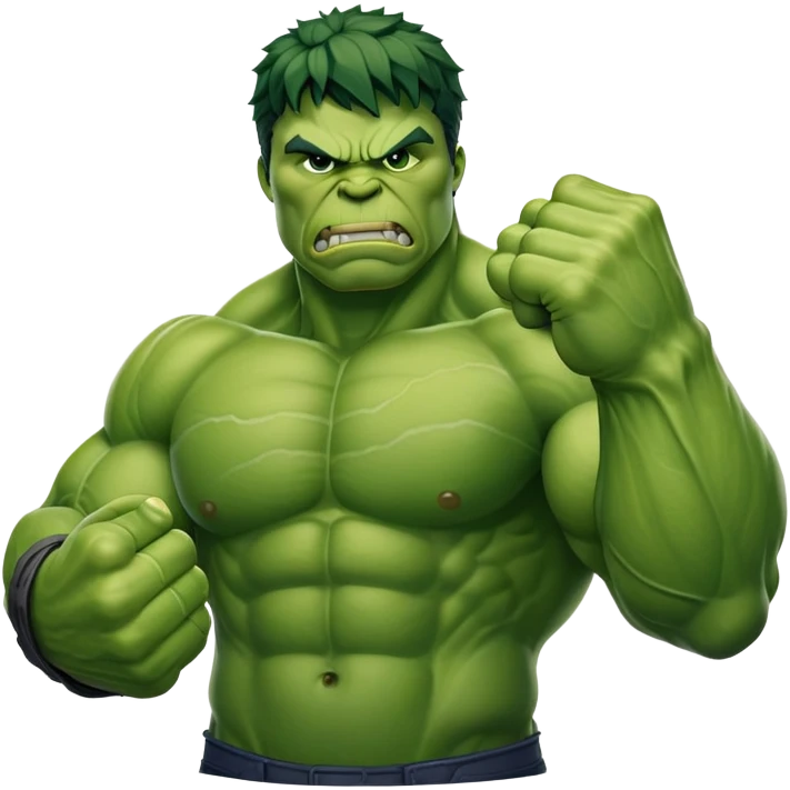 green hulk fist emoji