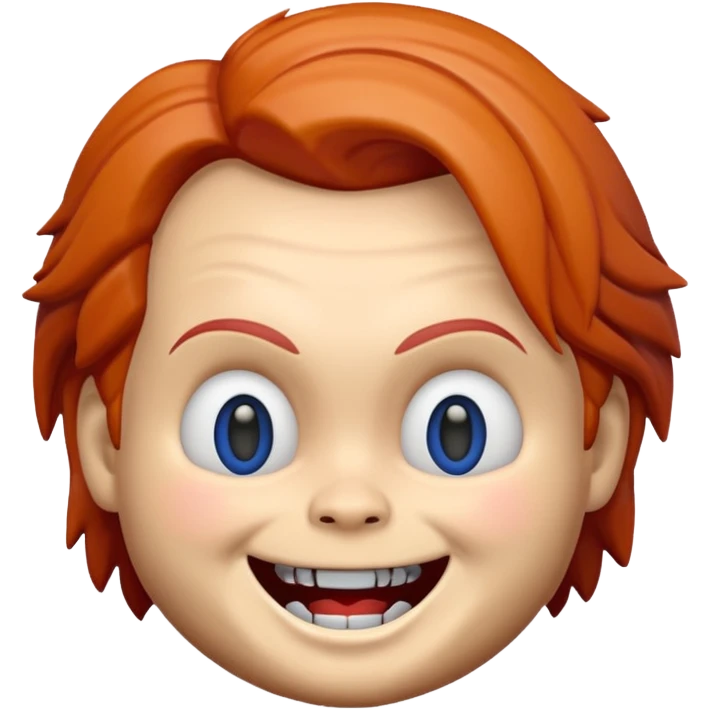 Un emojin de chuky emoji